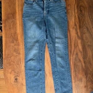 Agolde Blue Straight Leg Women's Jeans